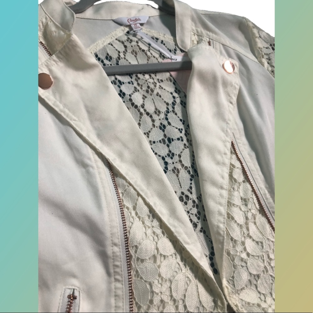 white Lace Jacket - Picture 4 of 6